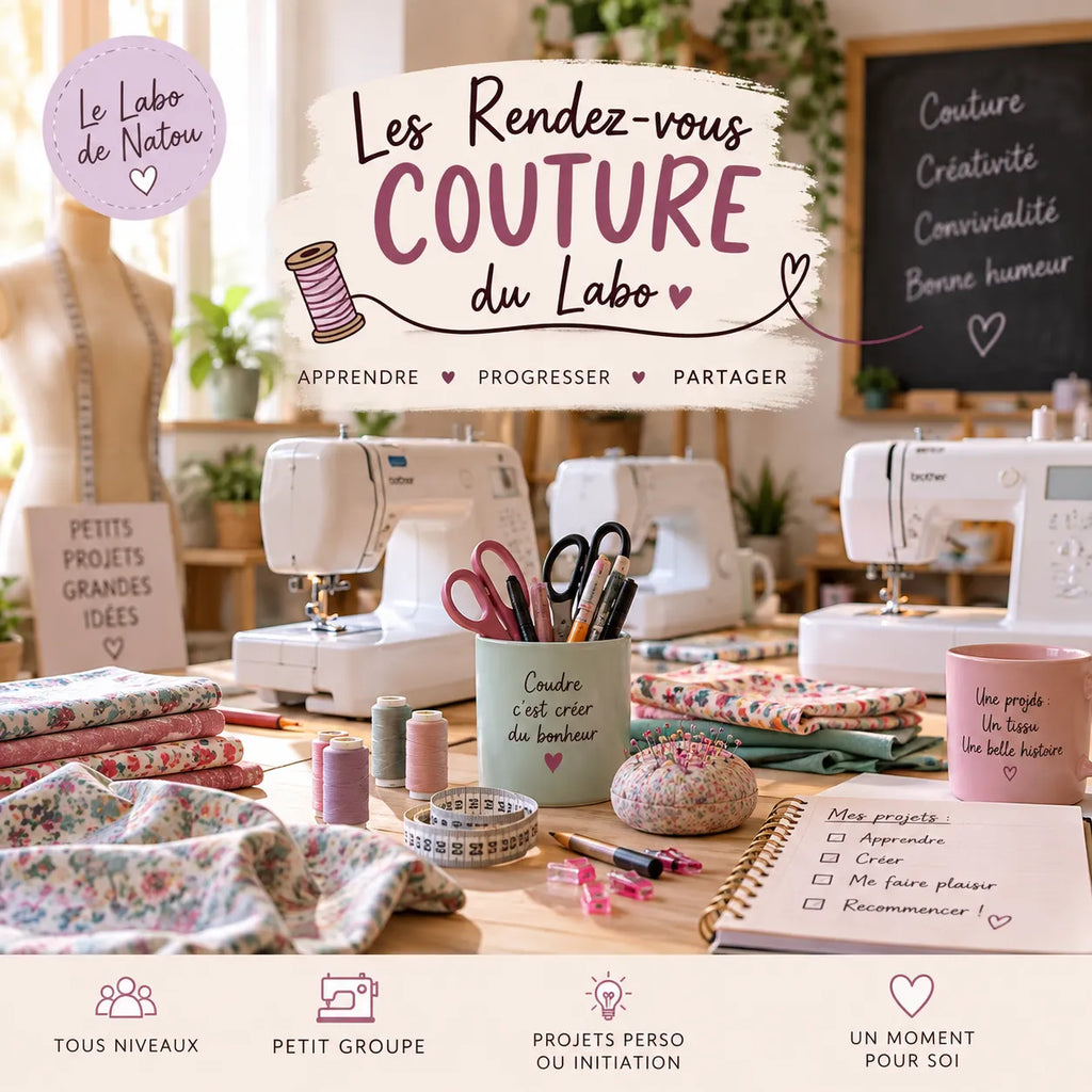 Les Rendez-vous Couture du Labo ✂️