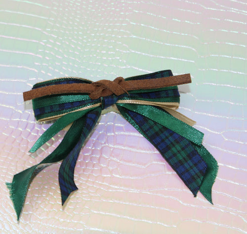 Barrette Nœud Cheveux – Inspiration Rebelle