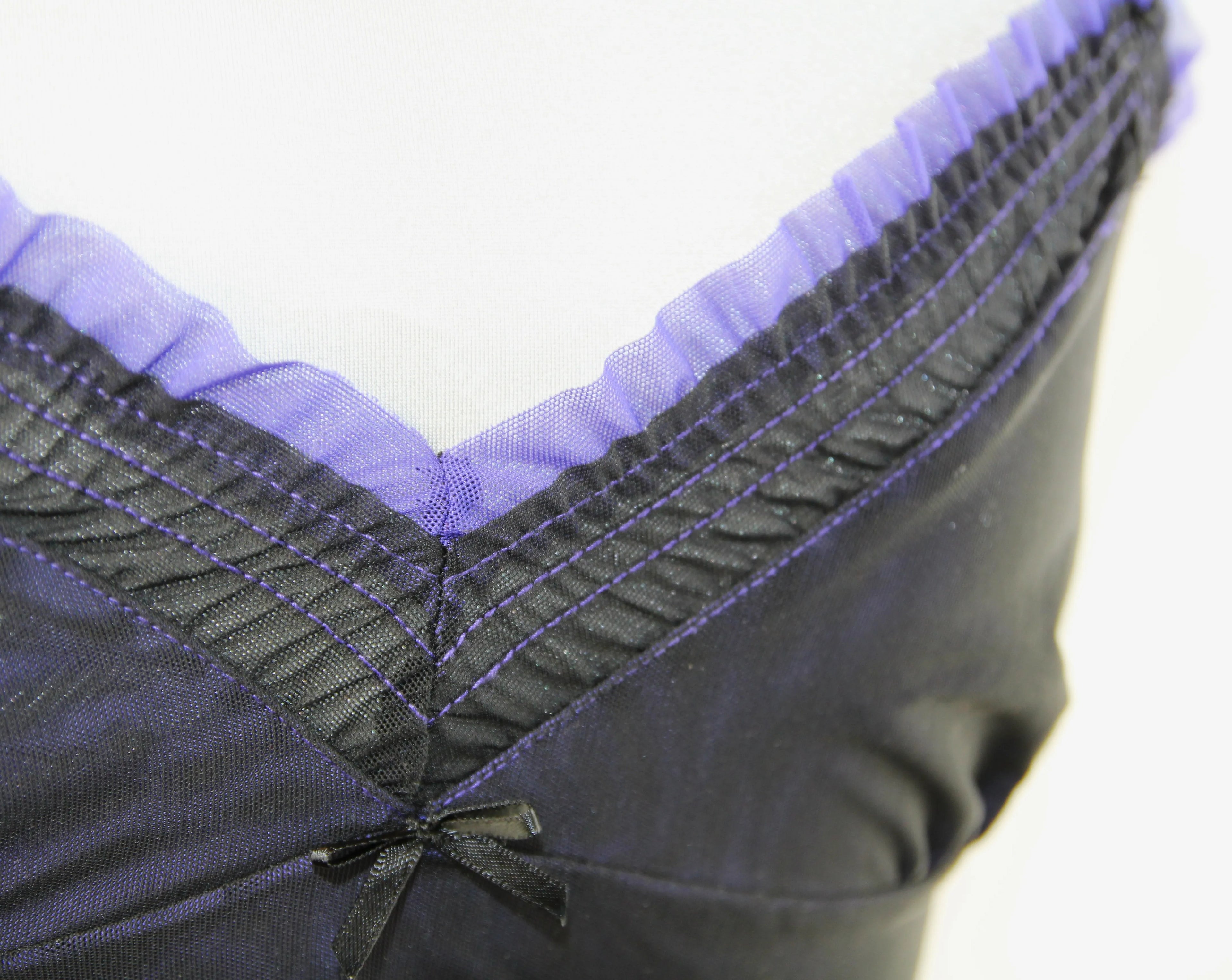 Top Nuisette Upcyclé Midnight Violet