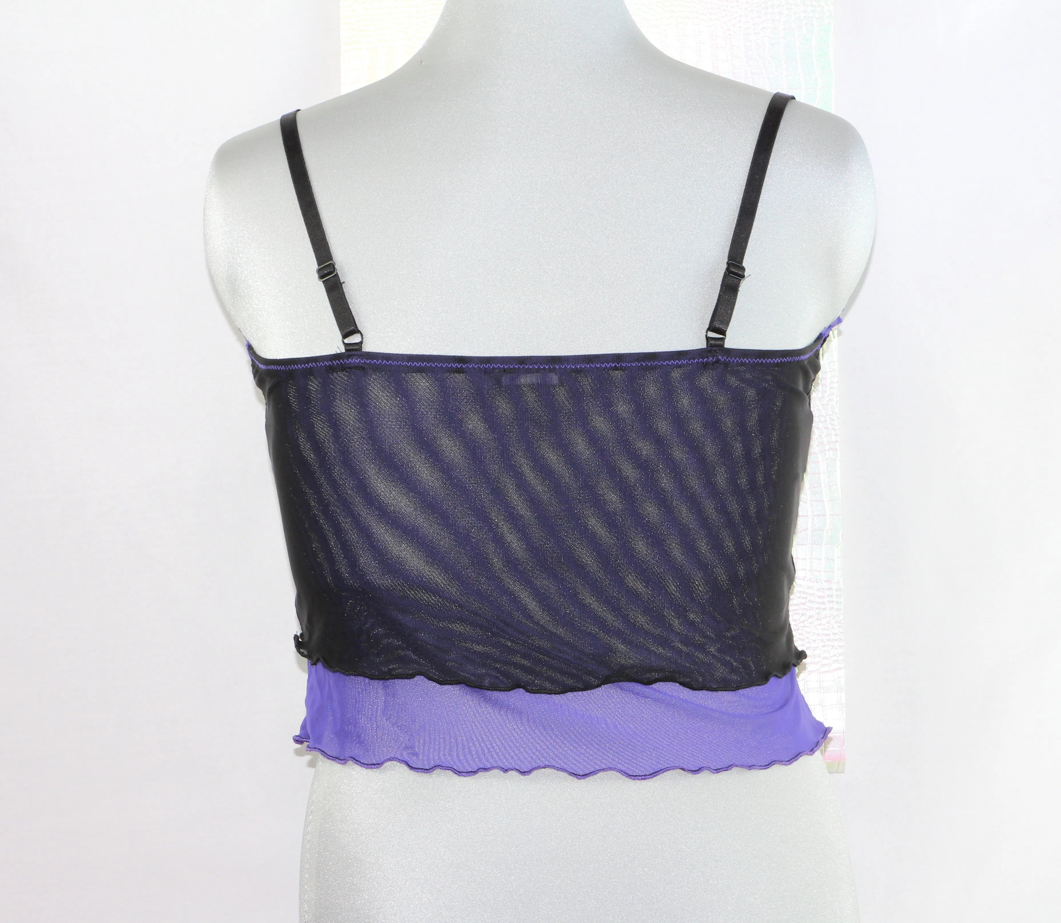 Top Nuisette Upcyclé Midnight Violet