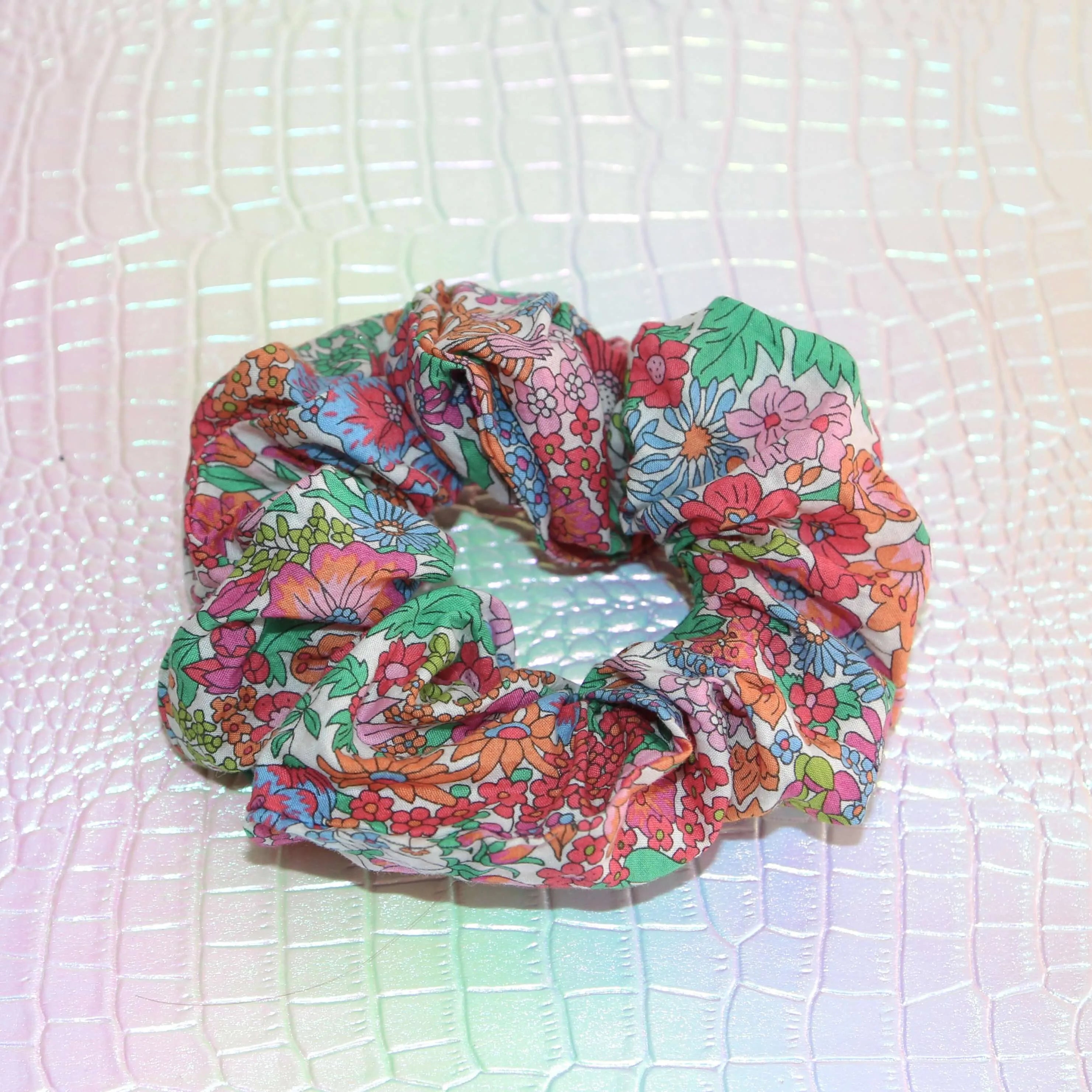 Chouchou en Coton Upcyclé - Motifs & Unis - Fait main en Isère