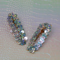 Lot de 2 barrettes Sequin Upcyclée