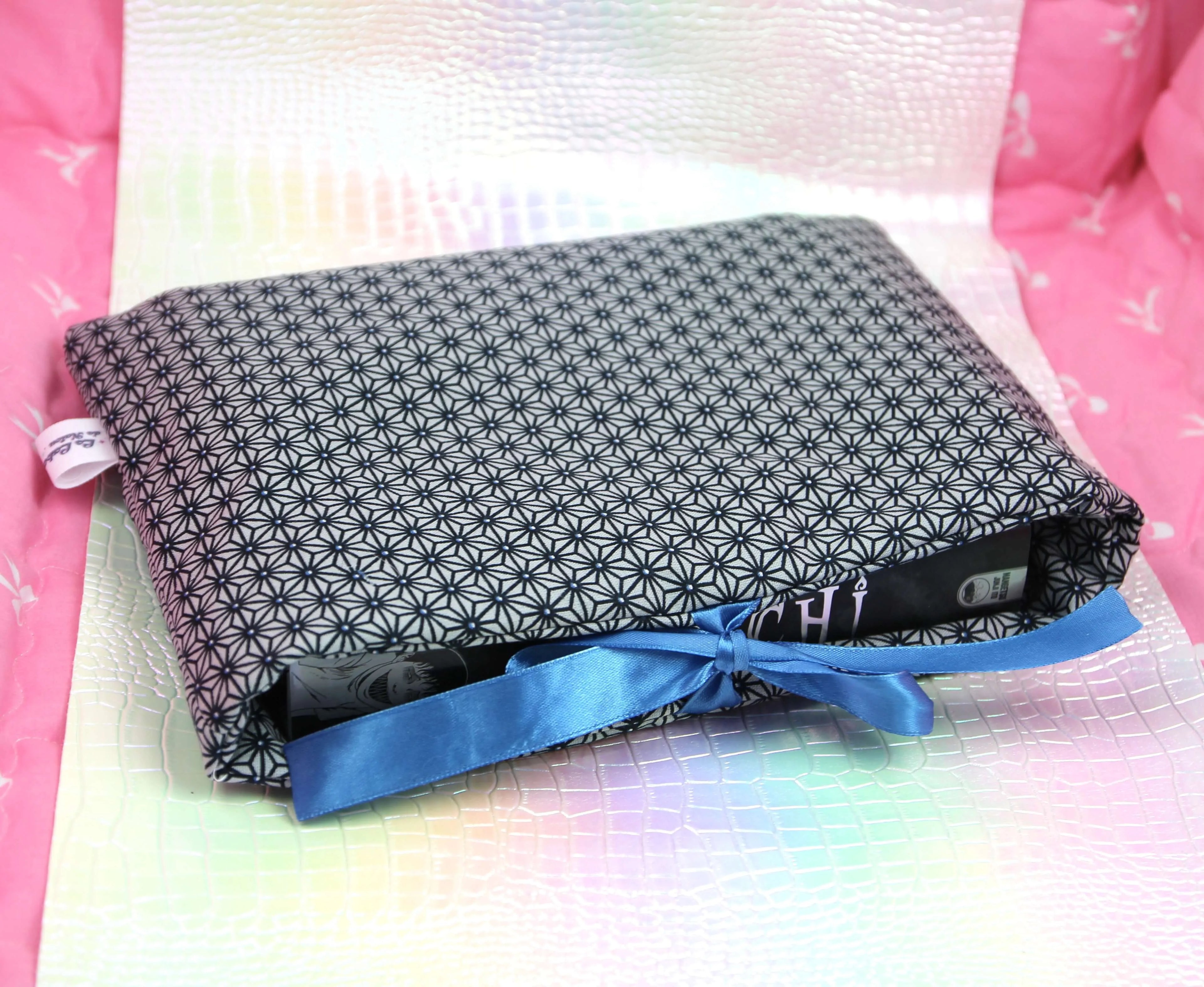 Grande Pochette à livres et Romans Brochés - Tissu de seconde main