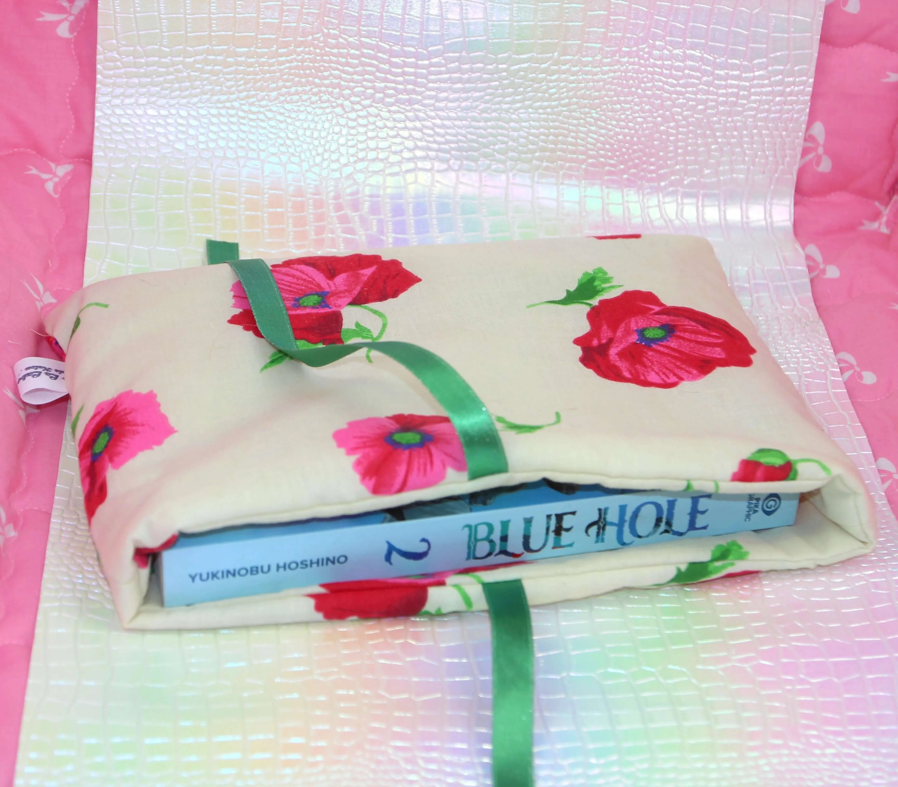 Grande Pochette à livres et Romans Brochés - Tissu de seconde main