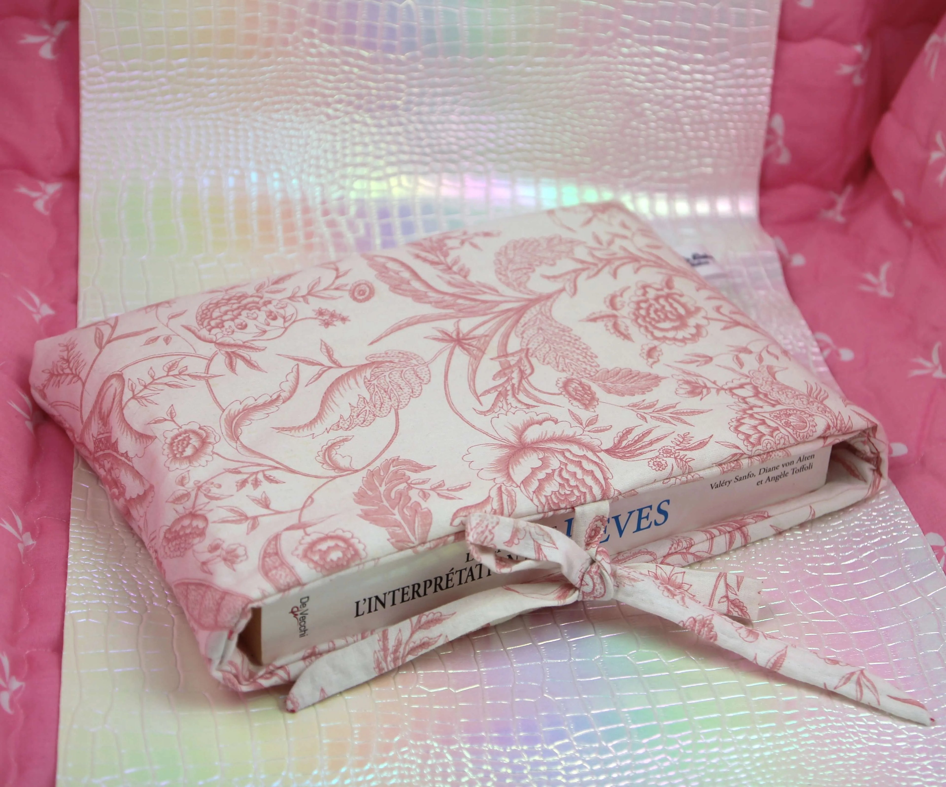 Grande Pochette à livres et Romans Brochés - Tissu de seconde main