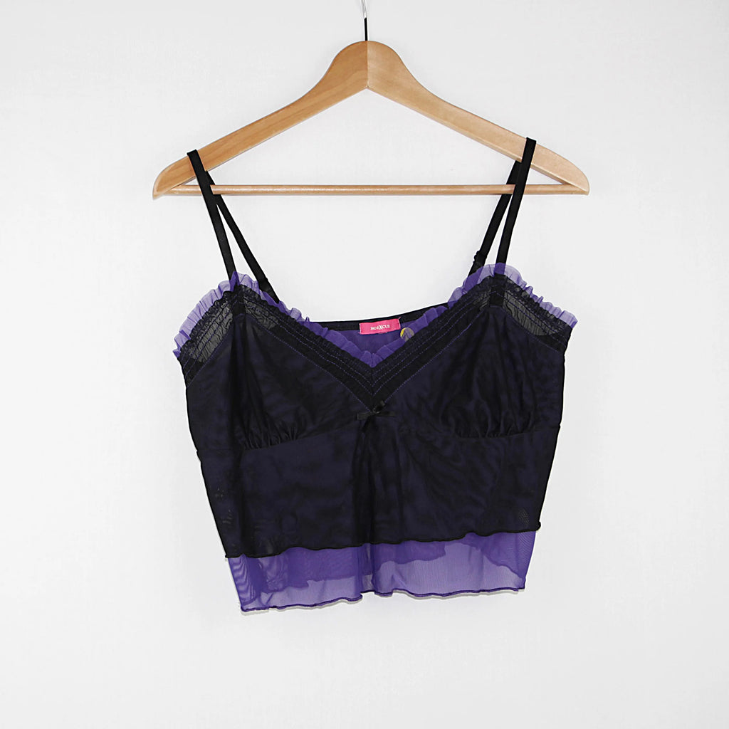 Top Nuisette Upcyclé Midnight Violet