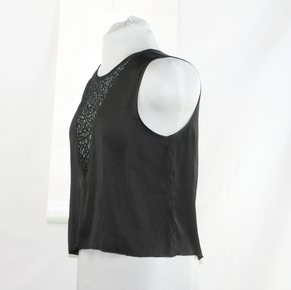 Top Noir Fluide  "Dark Lace"