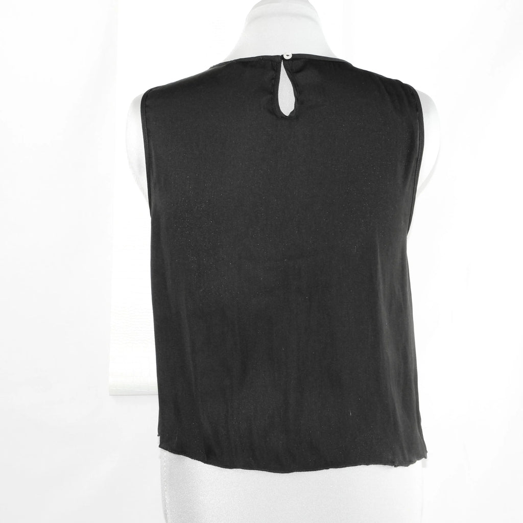 Top Noir Fluide  "Dark Lace"