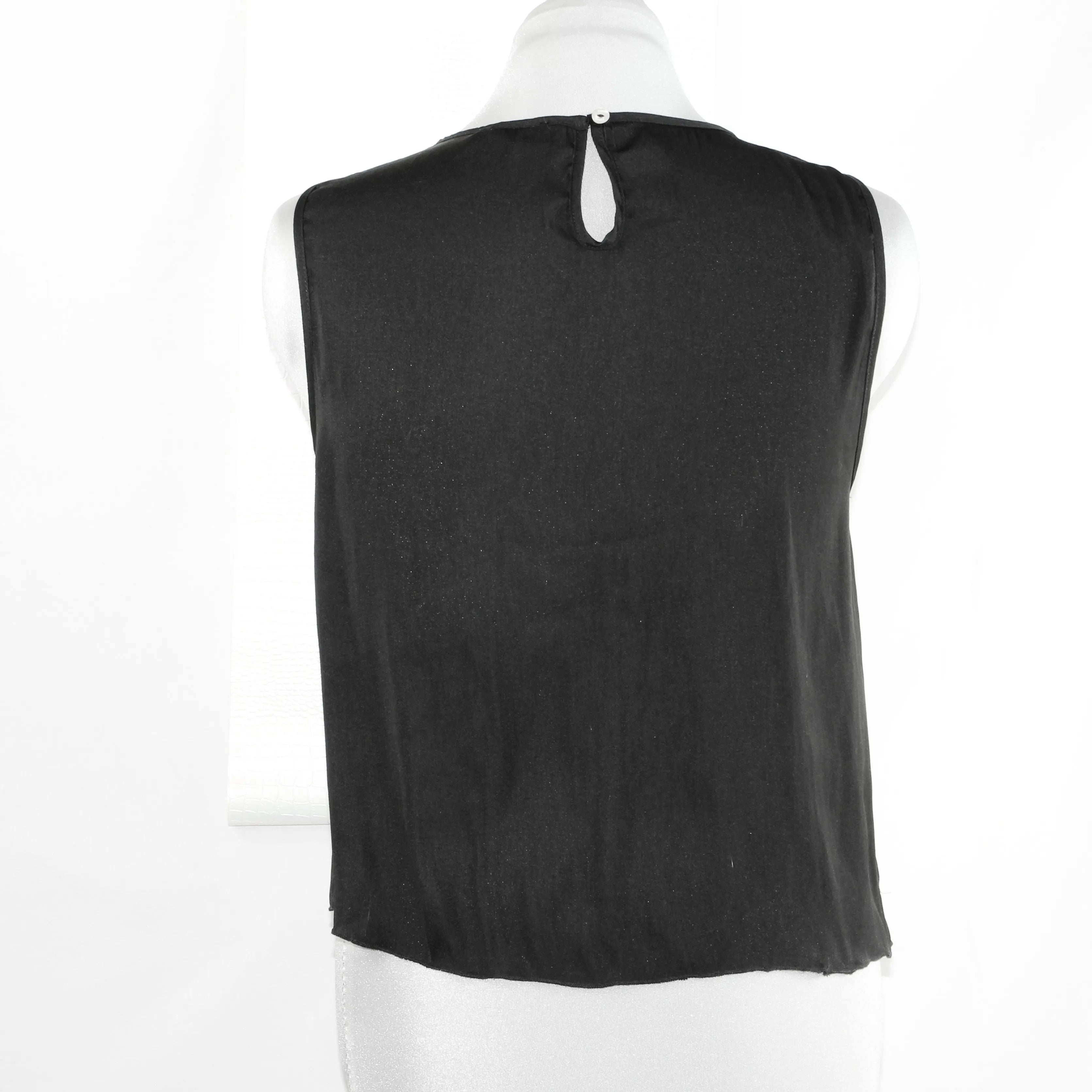 Top Noir Fluide  "Dark Lace"