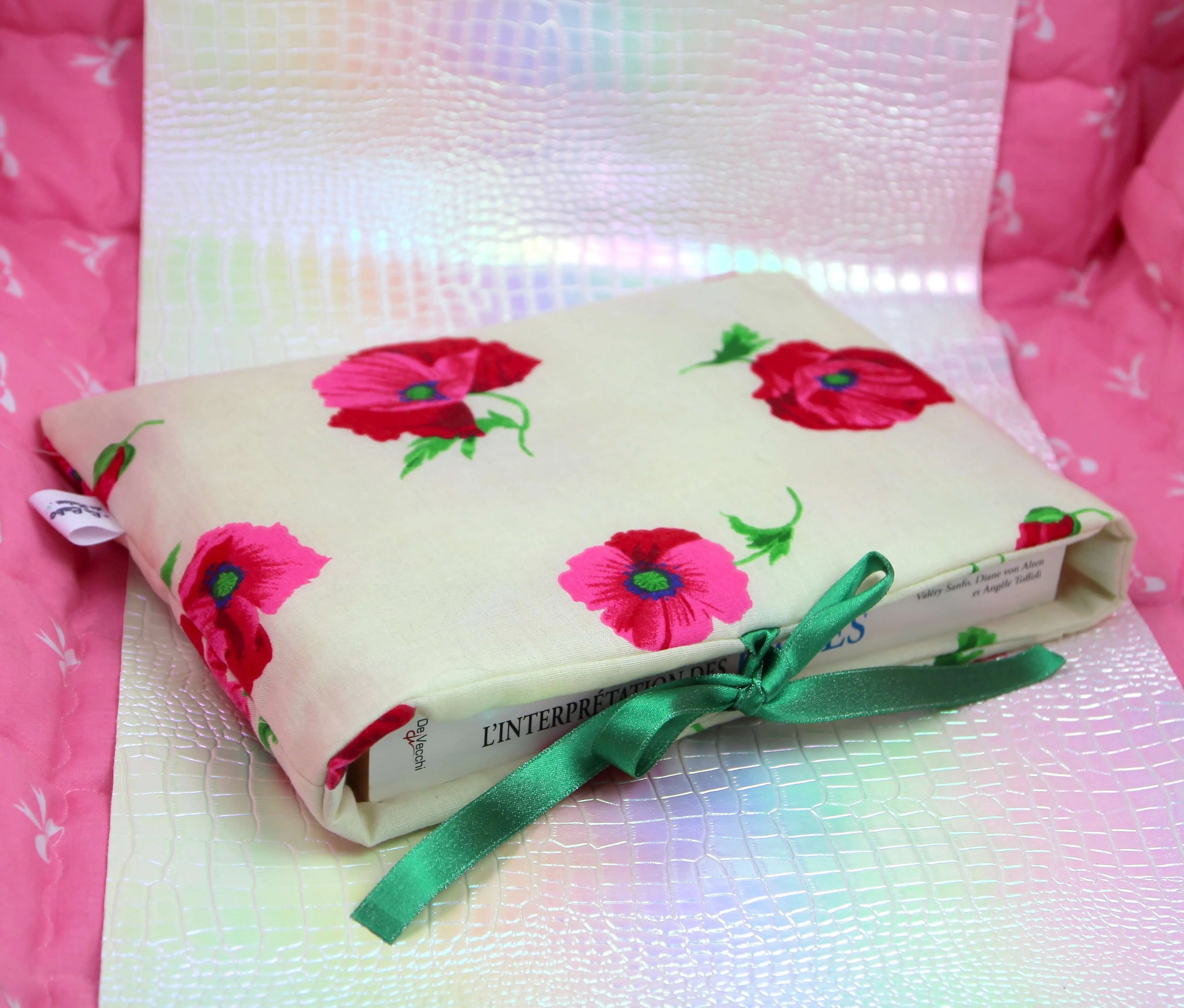 Grande Pochette à livres et Romans Brochés - Tissu de seconde main