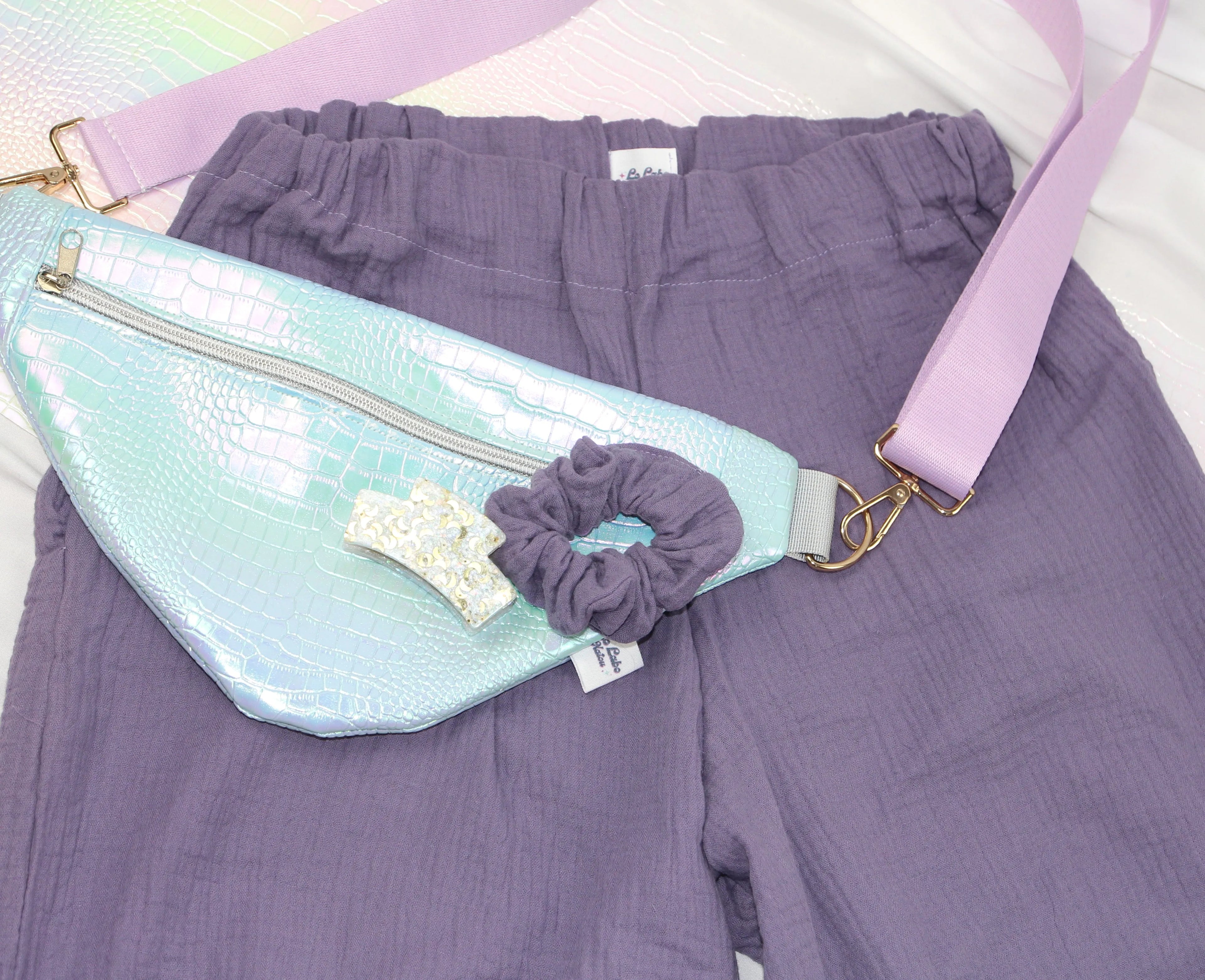 Pantalon léger en gaze de coton