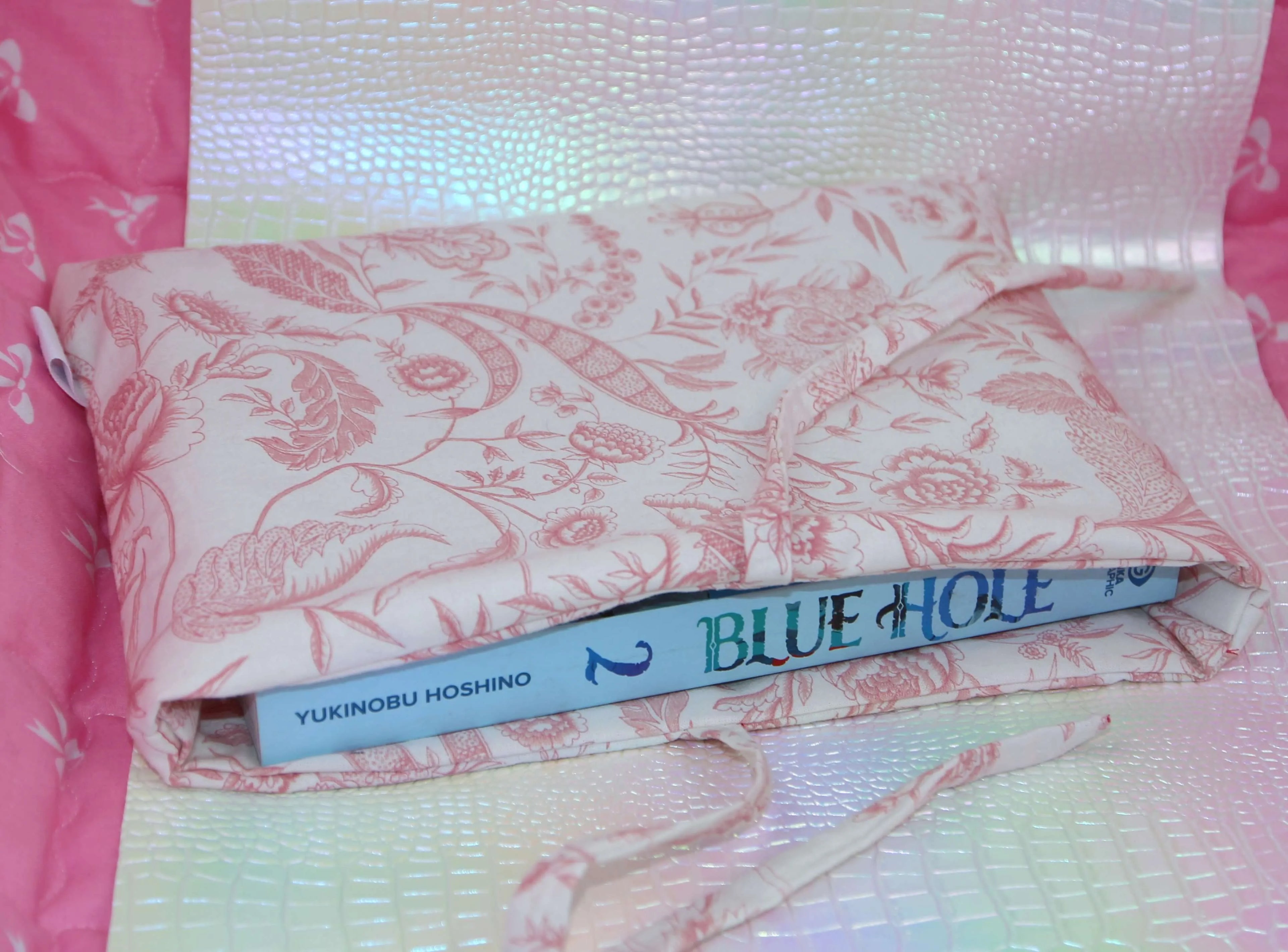 Grande Pochette à livres et Romans Brochés - Tissu de seconde main