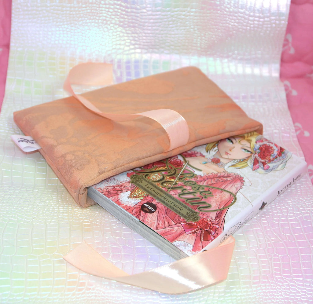 Duo Lecture : Pochette Manga ou poche & Chouchou assorti