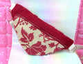 Sac banane en tissu fait main - Motifs uniques et upcyclés
