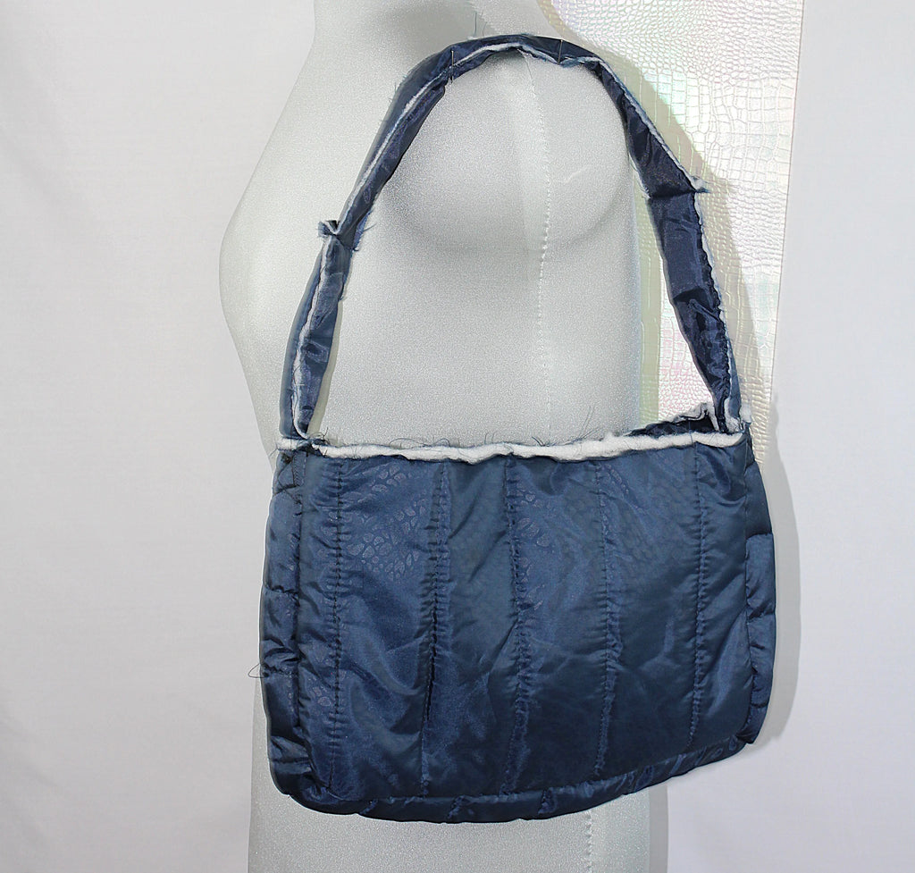 Sac à Main Matelassé "Doudoune Reptile"