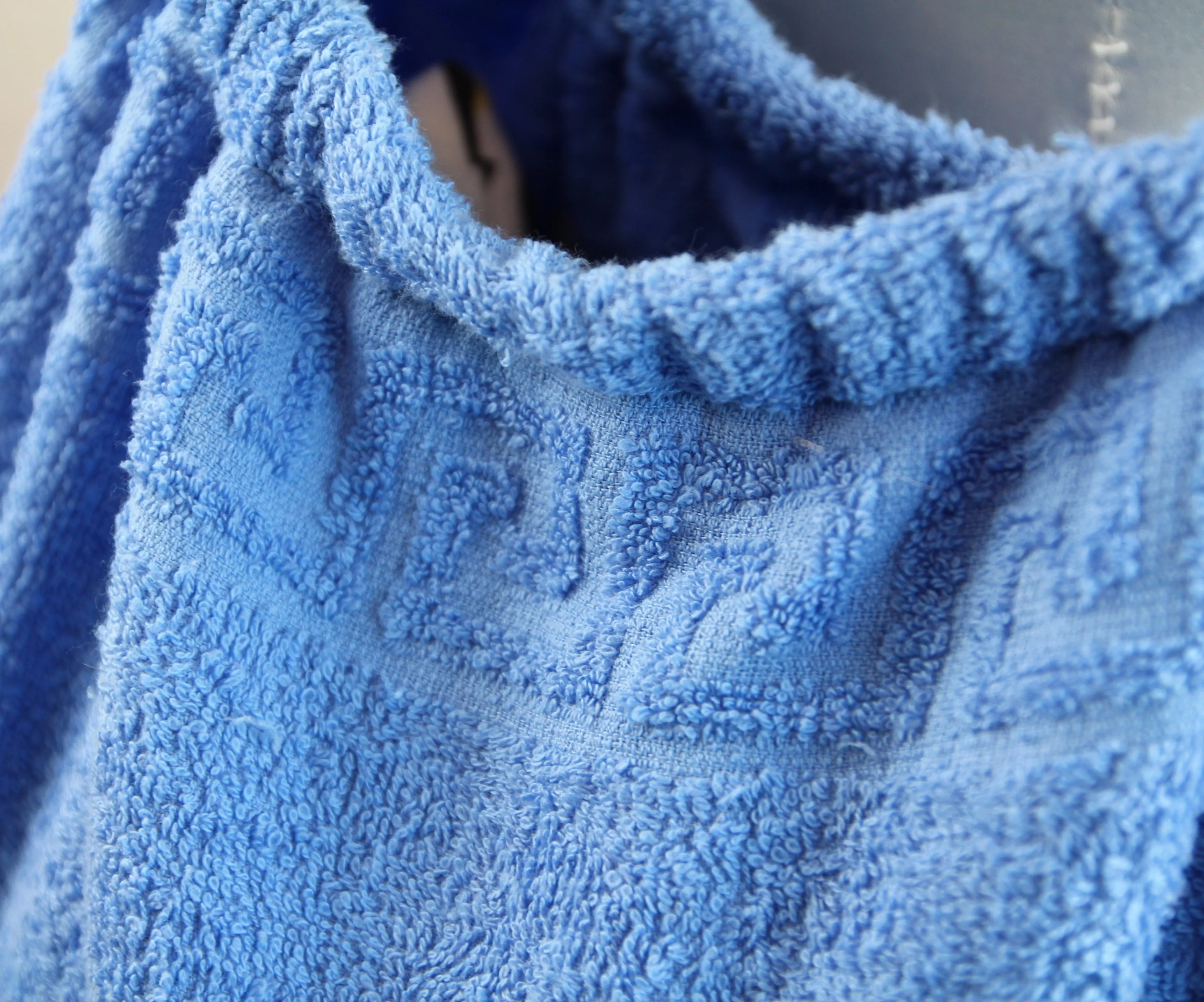 Sac Cabas Éponge Upcyclé – "Royal Blue"