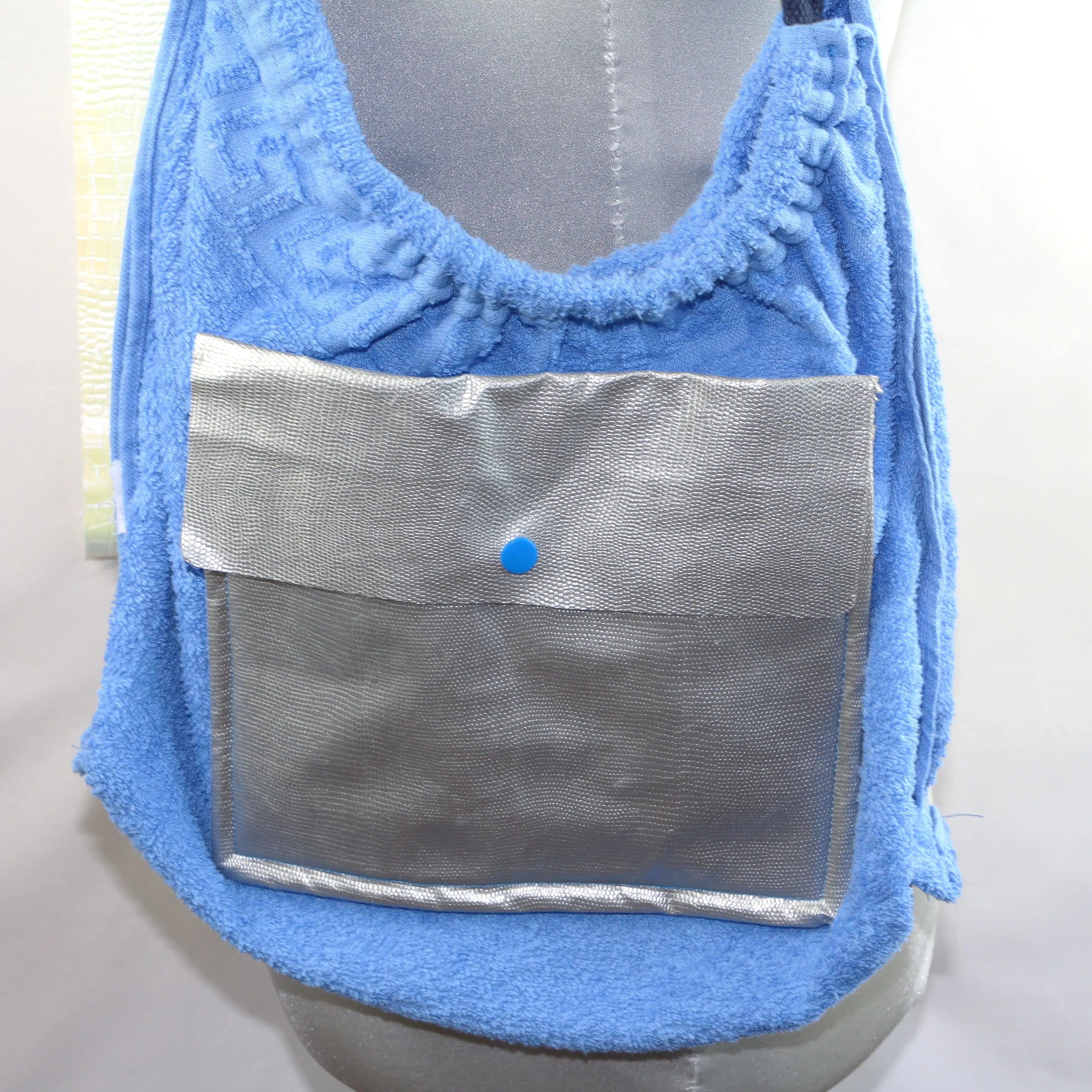Sac Cabas Éponge Upcyclé – "Royal Blue"