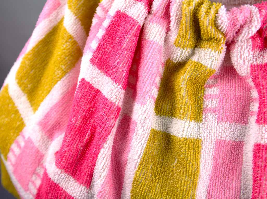 Sac Cabas Éponge Upcyclé – "Pink Sunshine"