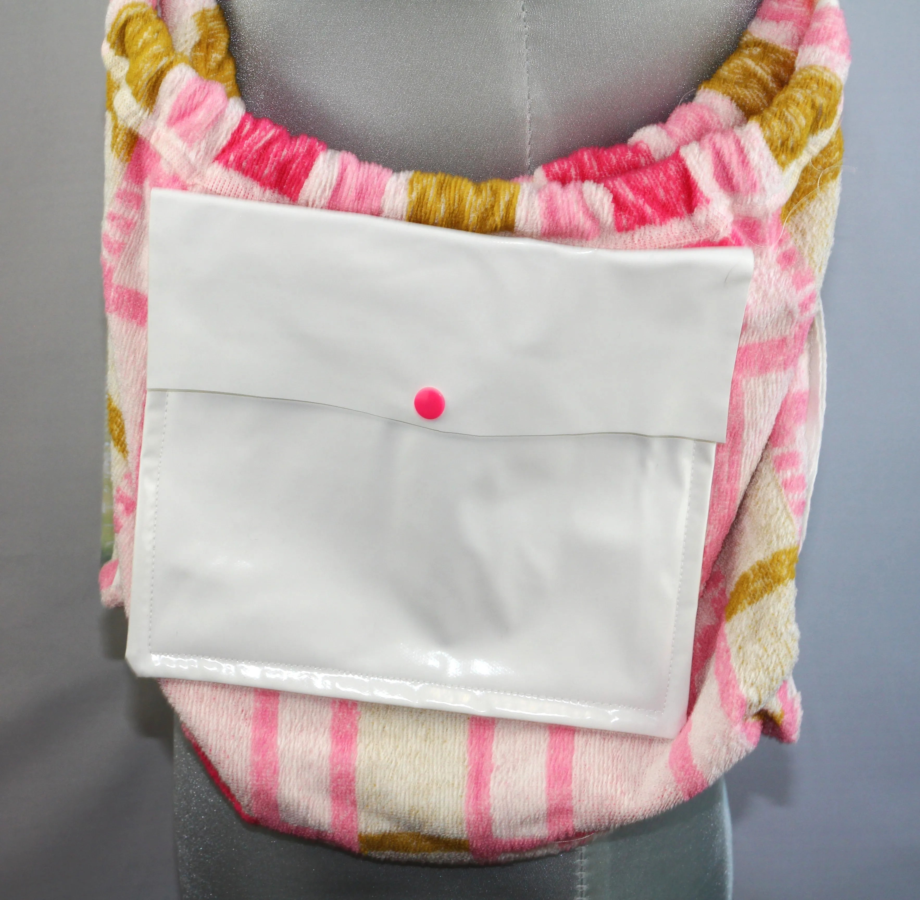 Sac Cabas Éponge Upcyclé – "Pink Sunshine"