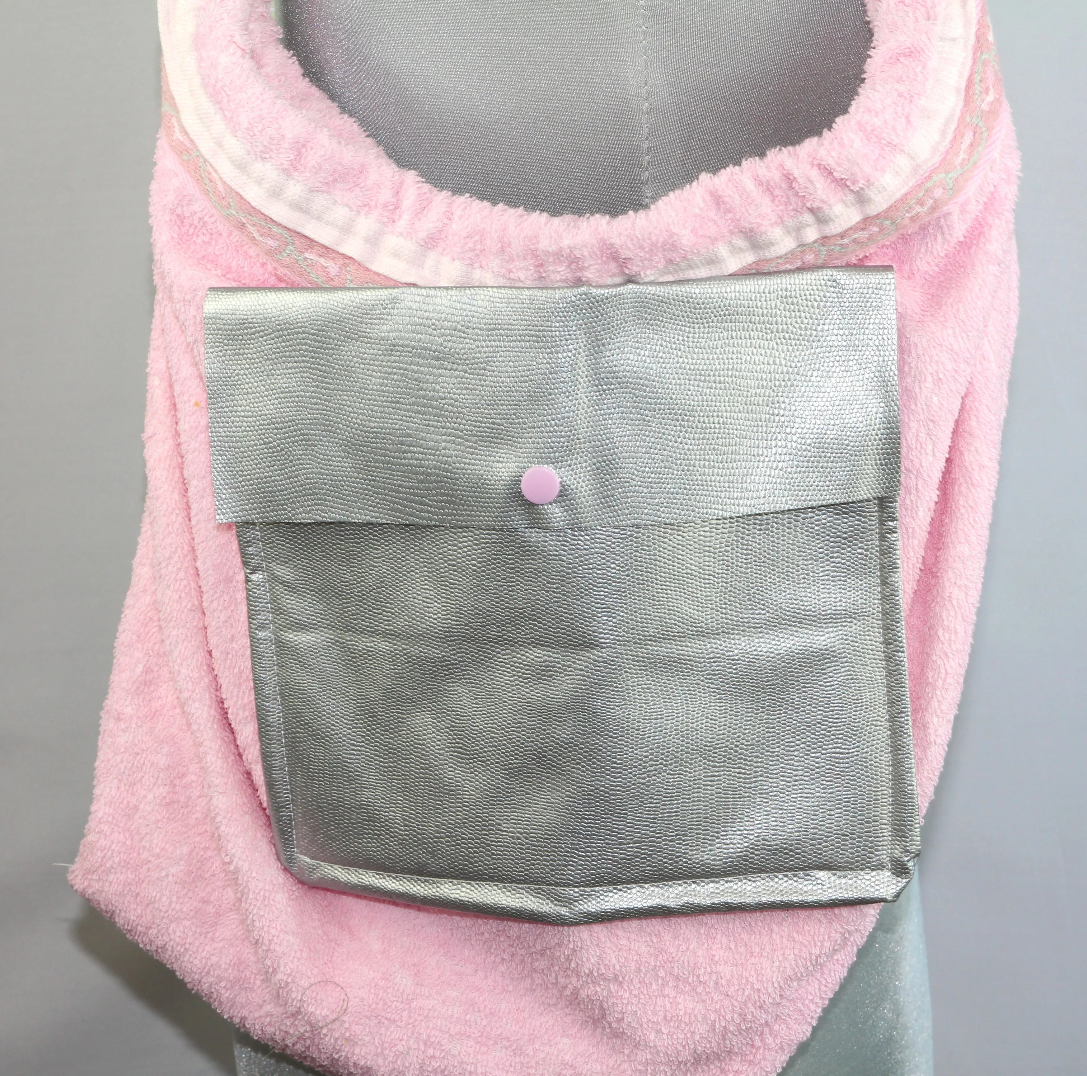 Sac Cabas Éponge Upcyclé – "Pink Blossom Vintage"
