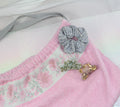 Sac Cabas Éponge Upcyclé – "Pink Blossom Vintage"
