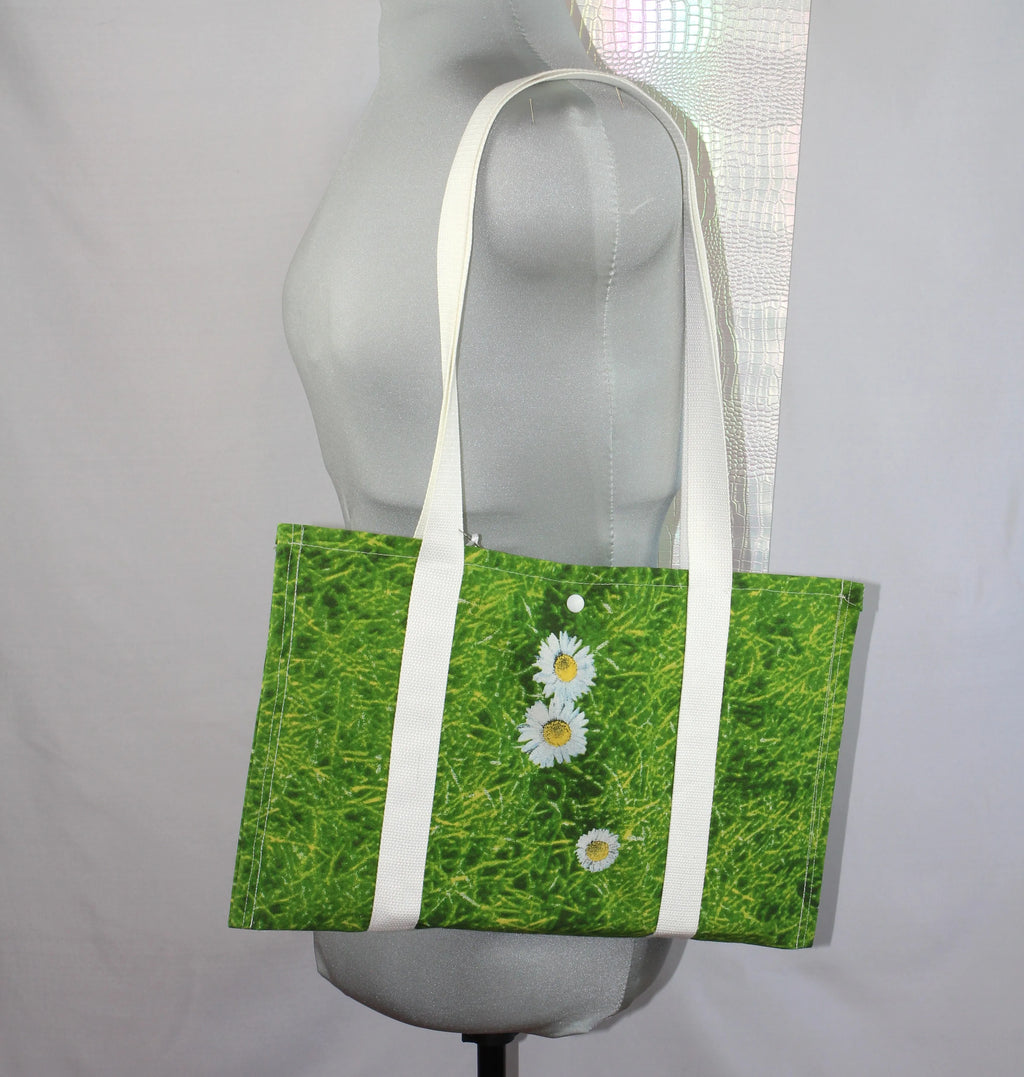 Sac Cabas en Toile "Marguerite Garden"