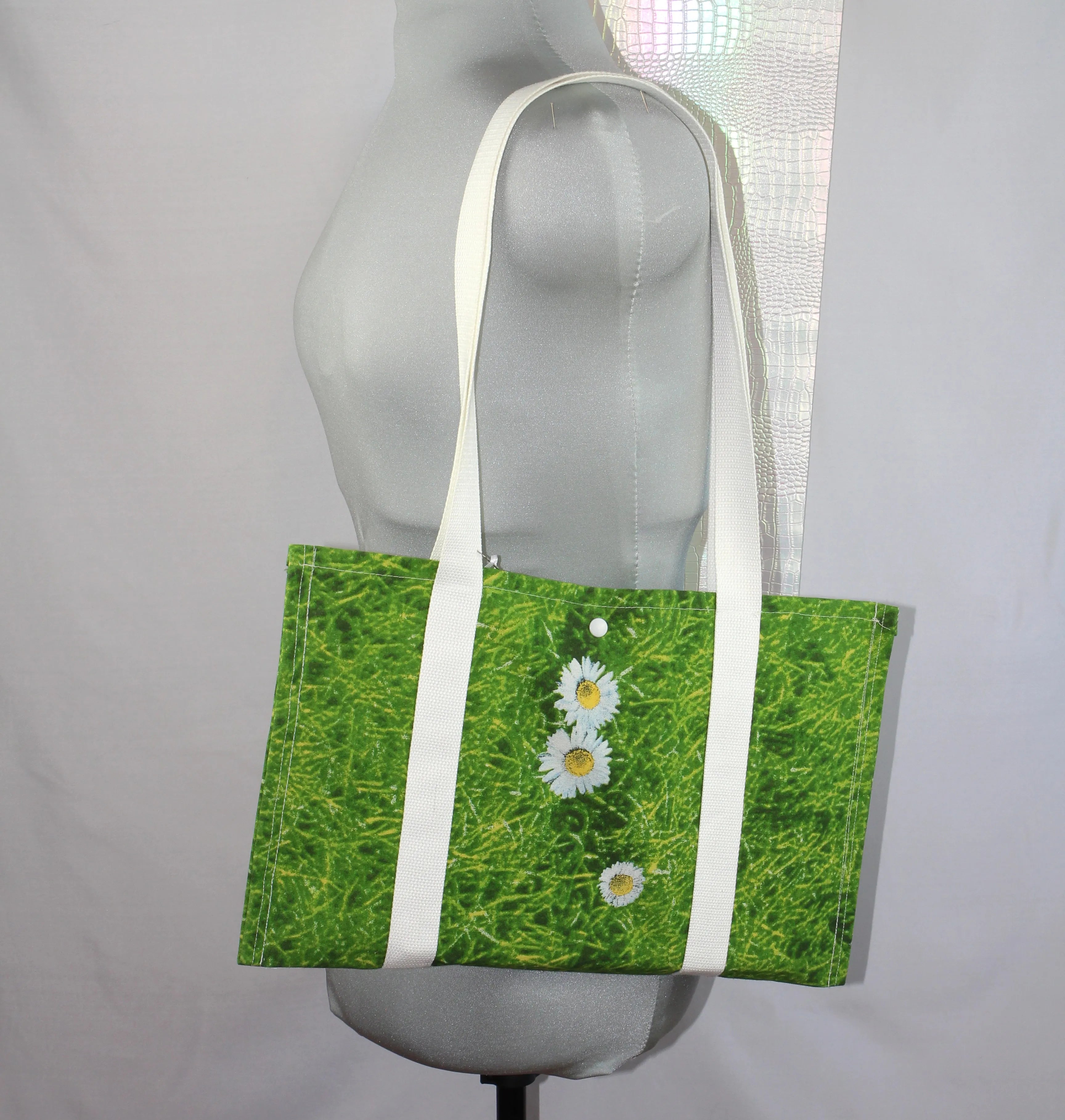 Sac Cabas en Toile "Marguerite Garden"