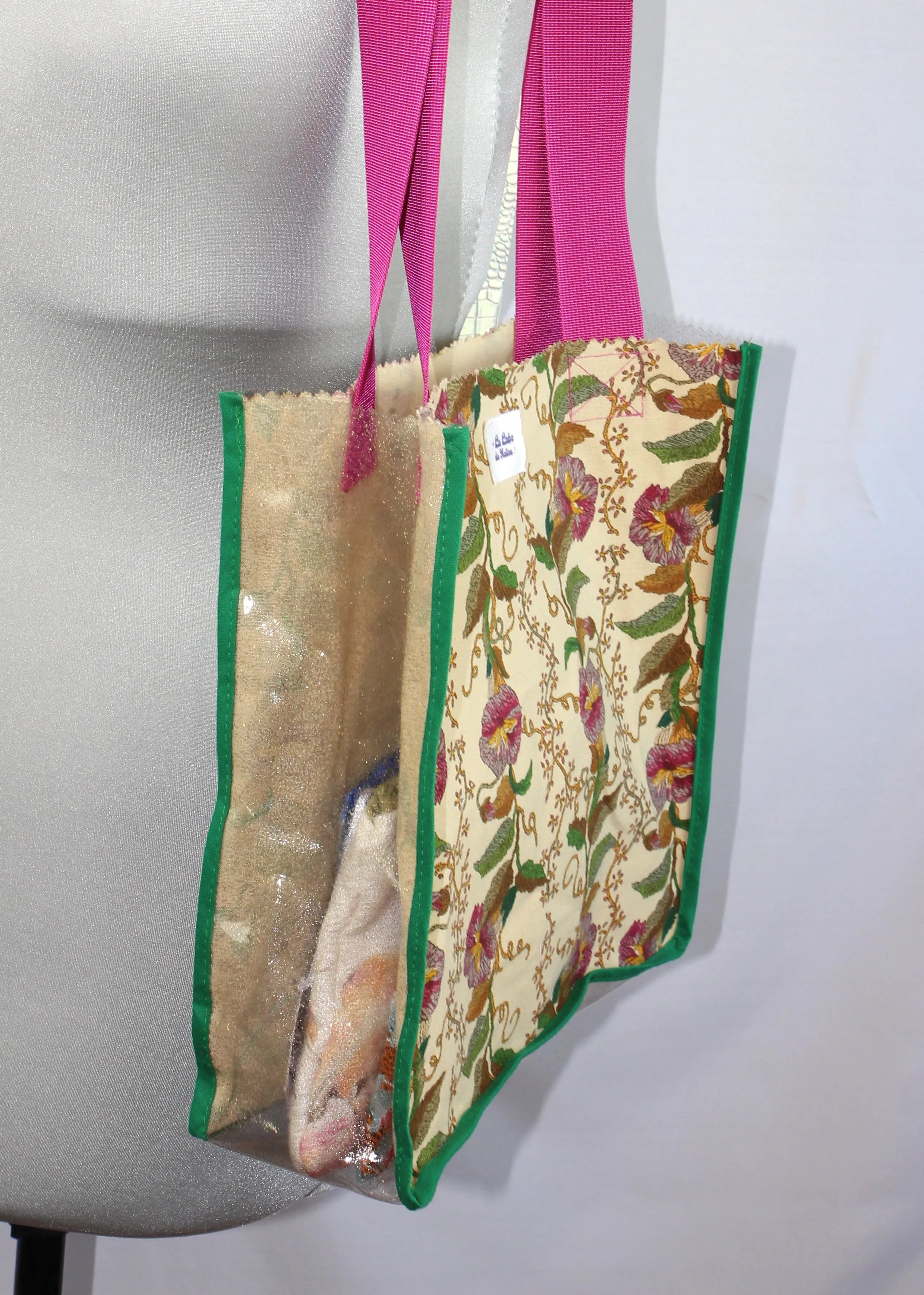 Sac Cabas "Glitter & Flowers"